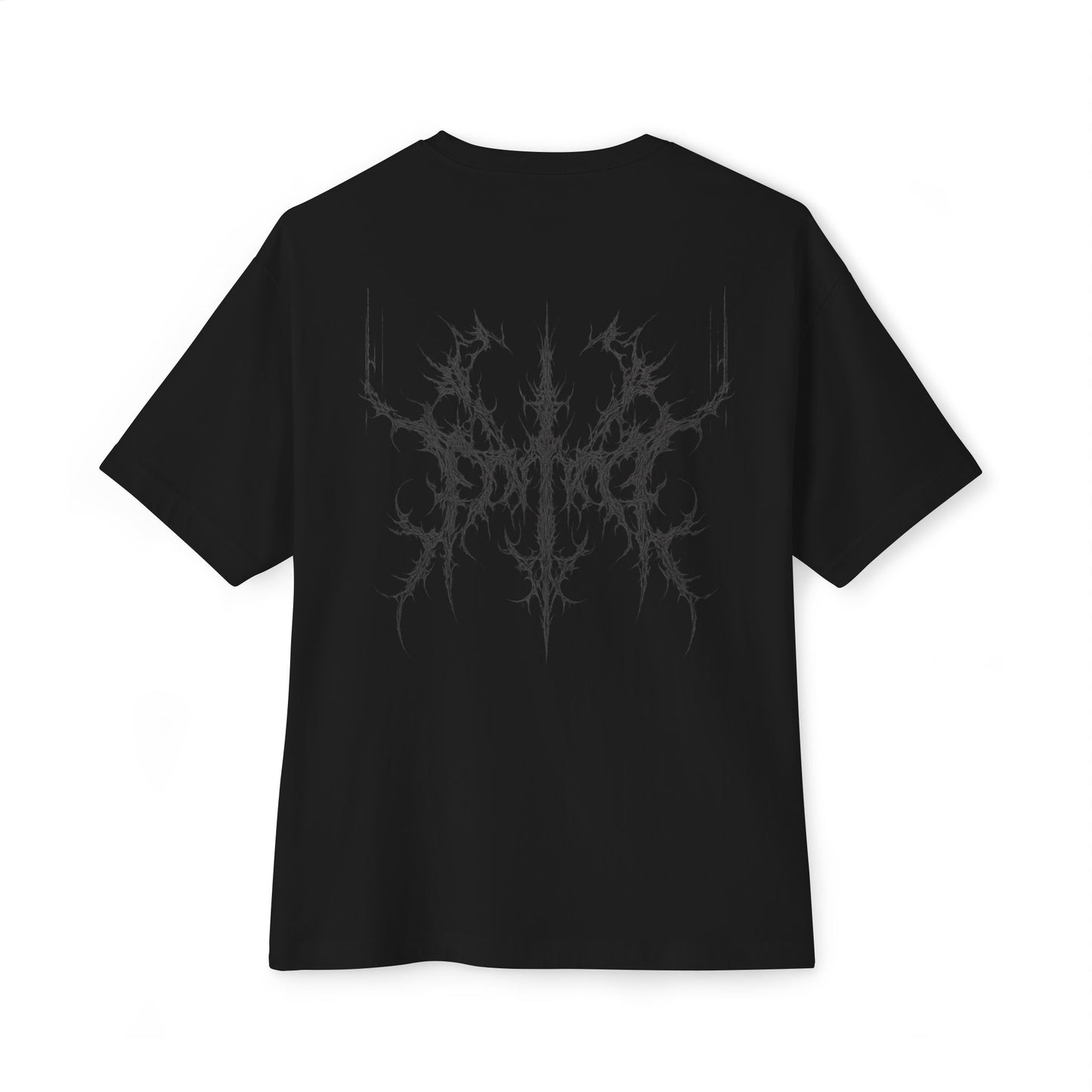 Gothic Vampire Graphic Tee, Oversized Dark T-Shirt for Halloween, Unisex Casual Shirt, Edgy Streetwear, Alternative Fashion