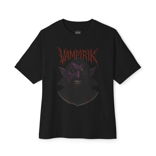 Vampirik Unisex Oversized Box Tee - Count Dracula